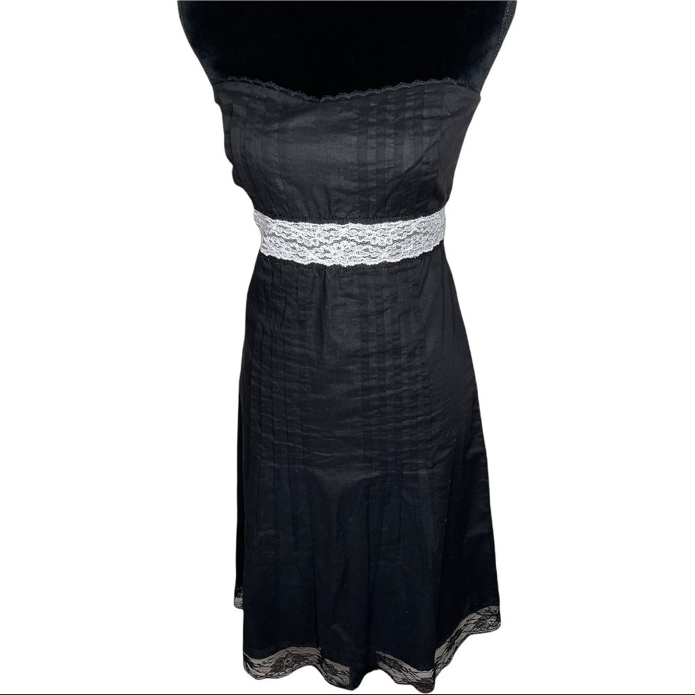 CR Signature Cotton Sleeveless Strapless Tube Dress Size Medium